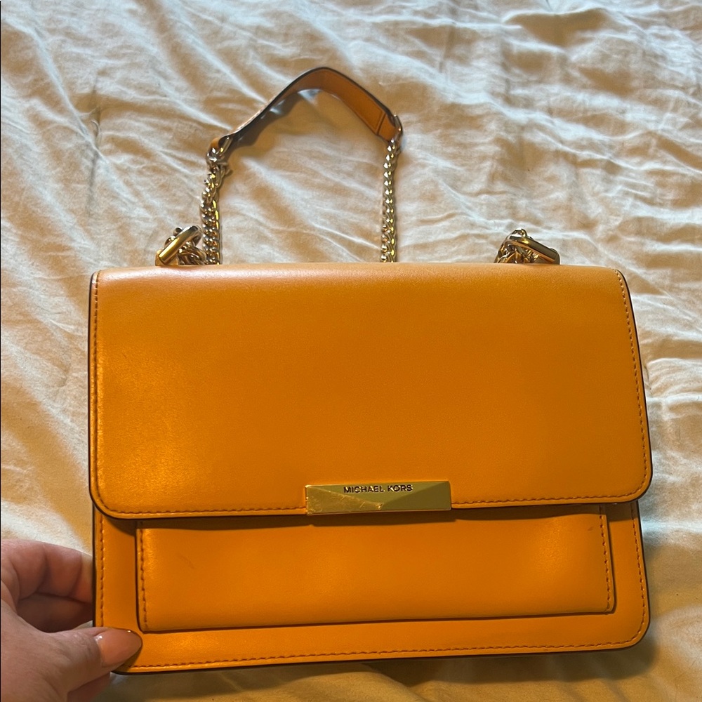 Michael Kors Mustard Yellow Shoulder Bag
